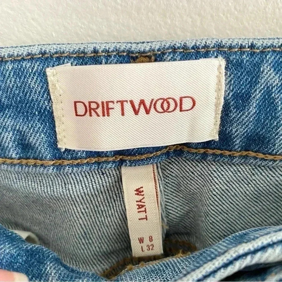 DRIFTWOOD Jeans Wyatt Embroidered Flare - Portofino - Picture 4 of 16